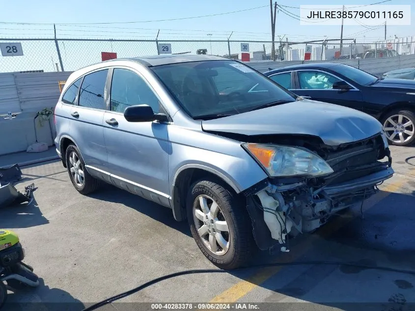 2009 Honda Cr-V Ex VIN: JHLRE38579C011165 Lot: 40283378