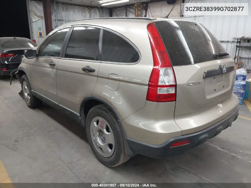 3CZRE38399G702877 2009 Honda Cr-V Lx