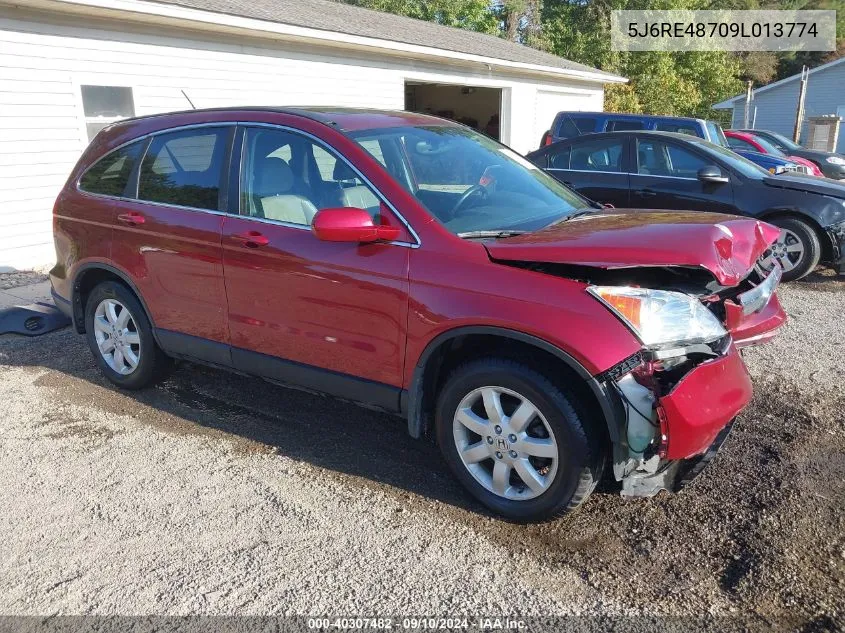 5J6RE48709L013774 2009 Honda Cr-V Exl