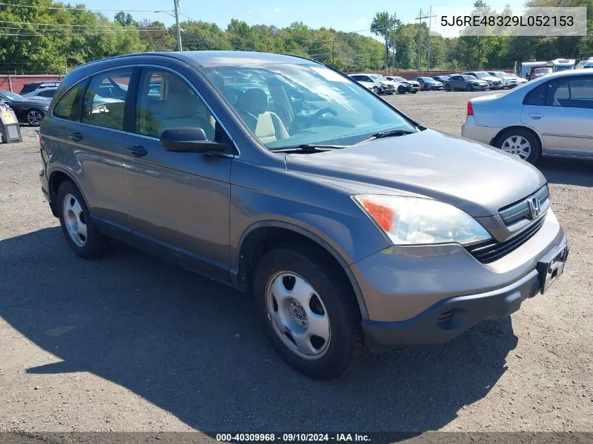 2009 Honda Cr-V Lx VIN: 5J6RE48329L052153 Lot: 40309968