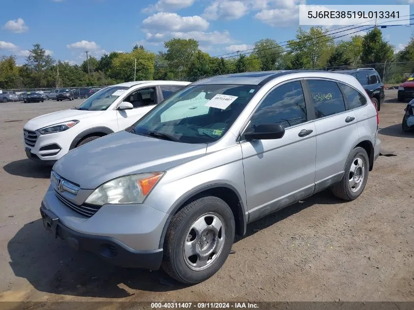 5J6RE38519L013341 2009 Honda Cr-V Ex