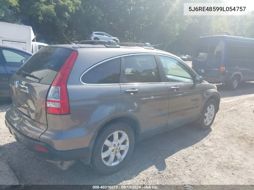 5J6RE48599L054757 2009 Honda Cr-V Ex