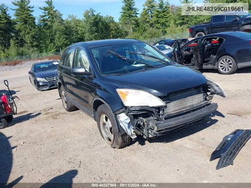 JHLRE48399C019661 2009 Honda Cr-V Lx