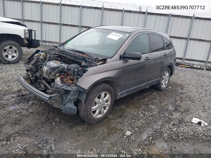 3CZRE48539G707712 2009 Honda Cr-V Ex