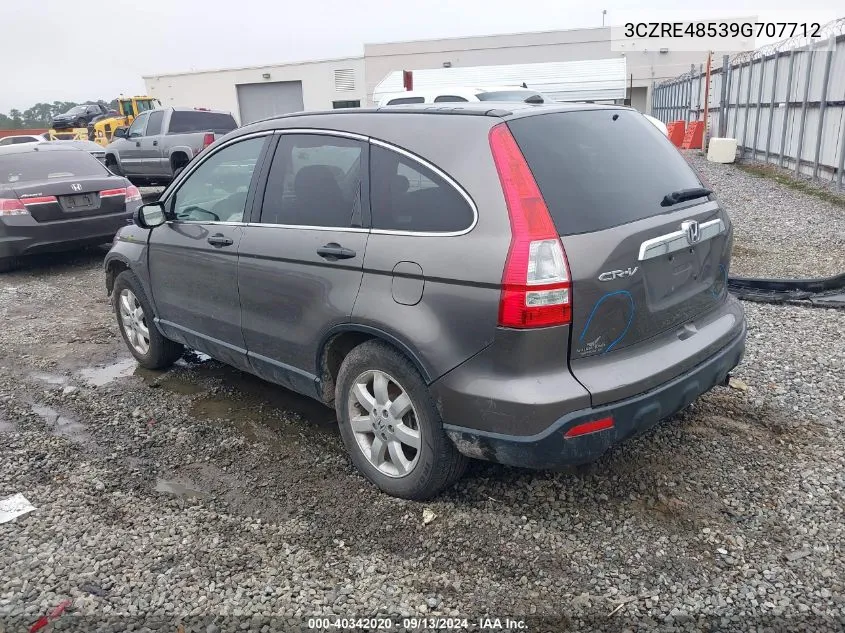 3CZRE48539G707712 2009 Honda Cr-V Ex