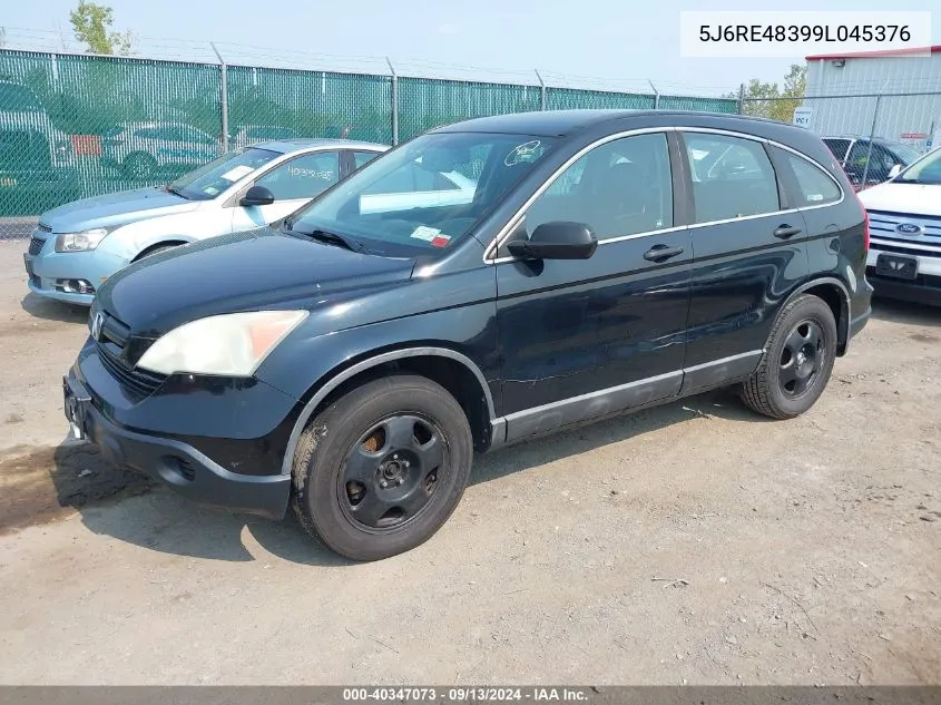 5J6RE48399L045376 2009 Honda Cr-V Lx