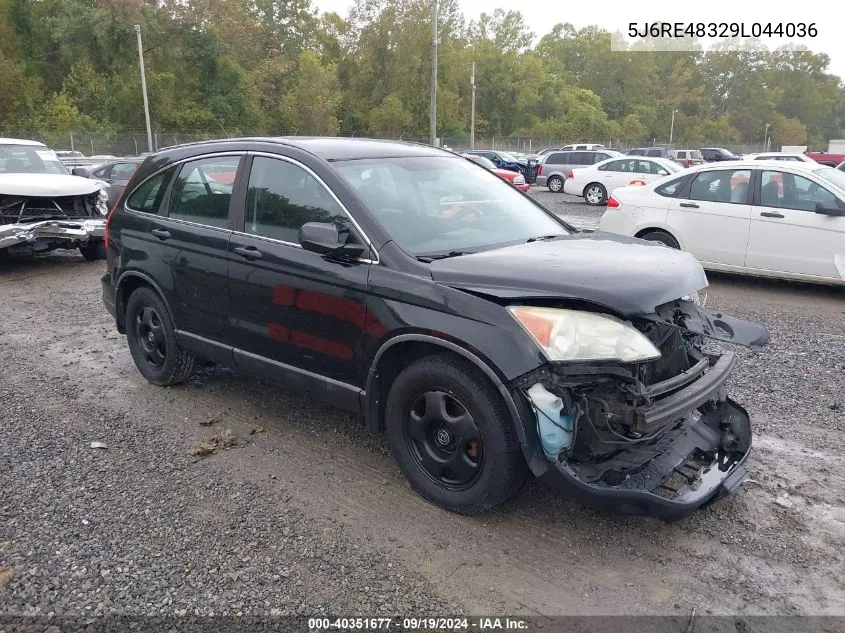 5J6RE48329L044036 2009 Honda Cr-V Lx