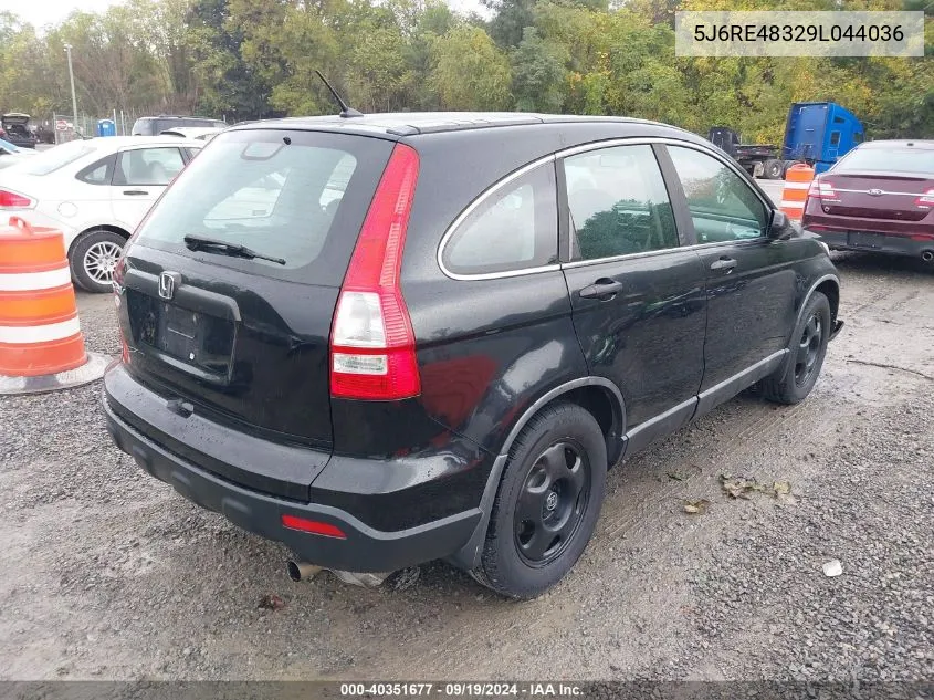 5J6RE48329L044036 2009 Honda Cr-V Lx