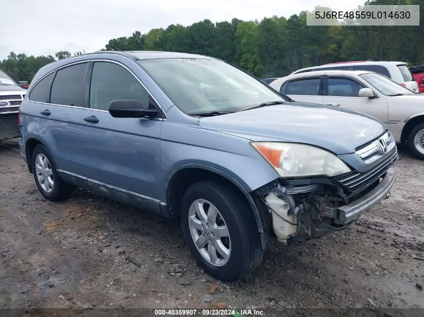 2009 Honda Cr-V Ex VIN: 5J6RE48559L014630 Lot: 40359907