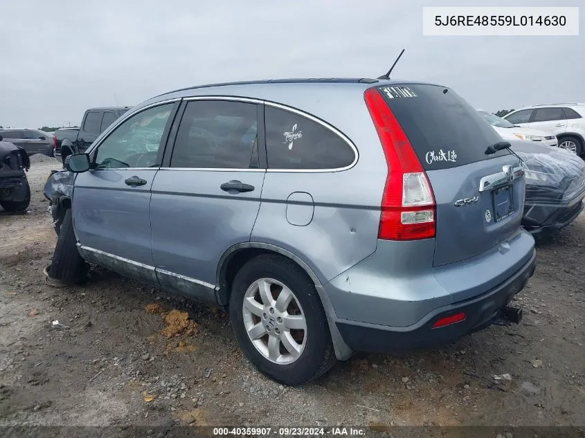 5J6RE48559L014630 2009 Honda Cr-V Ex