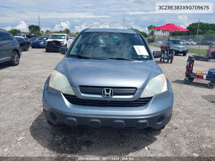 3CZRE383X9G709675 2009 Honda Cr-V Lx