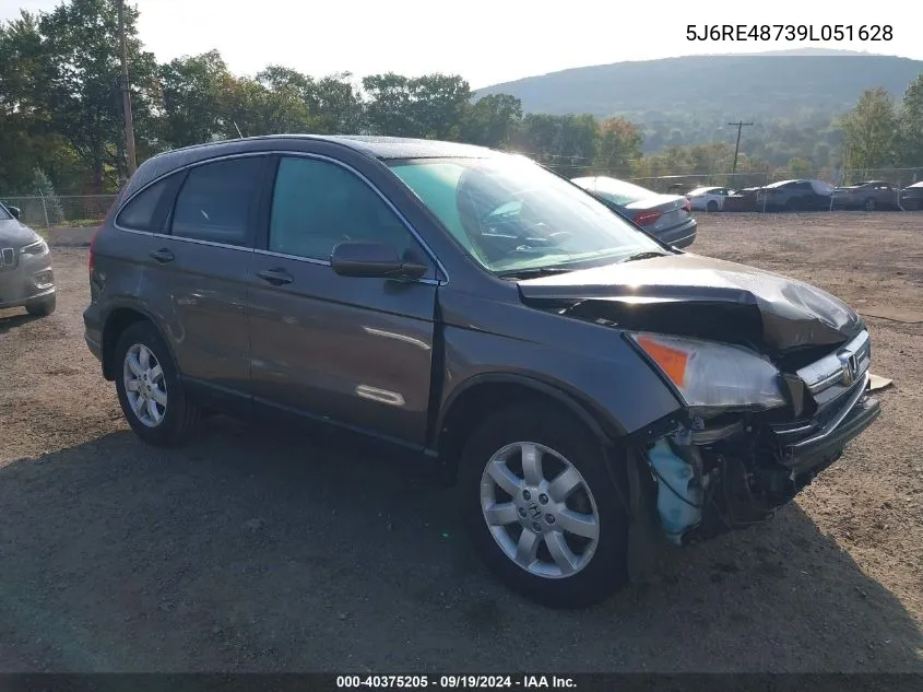 5J6RE48739L051628 2009 Honda Cr-V Ex-L