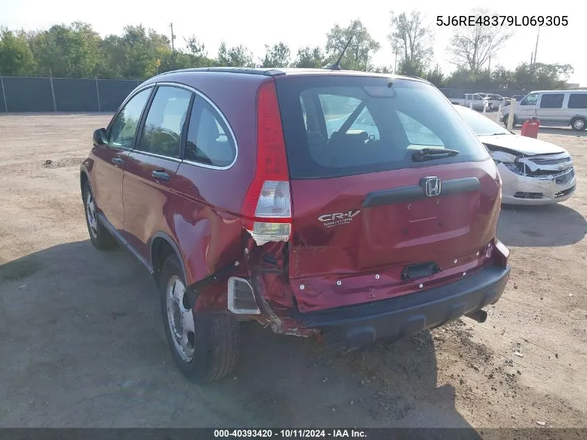 5J6RE48379L069305 2009 Honda Cr-V Lx