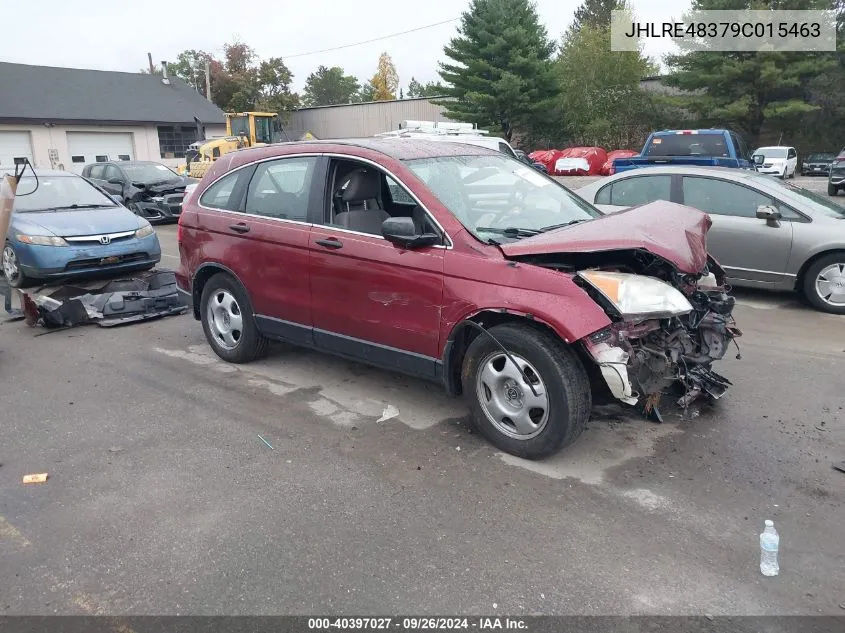 2009 Honda Cr-V Lx VIN: JHLRE48379C015463 Lot: 40397027