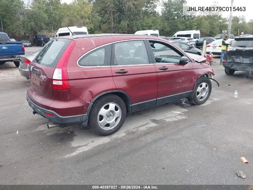 JHLRE48379C015463 2009 Honda Cr-V Lx