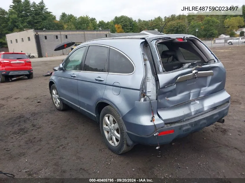 JHLRE48759C023497 2009 Honda Cr-V Ex-L