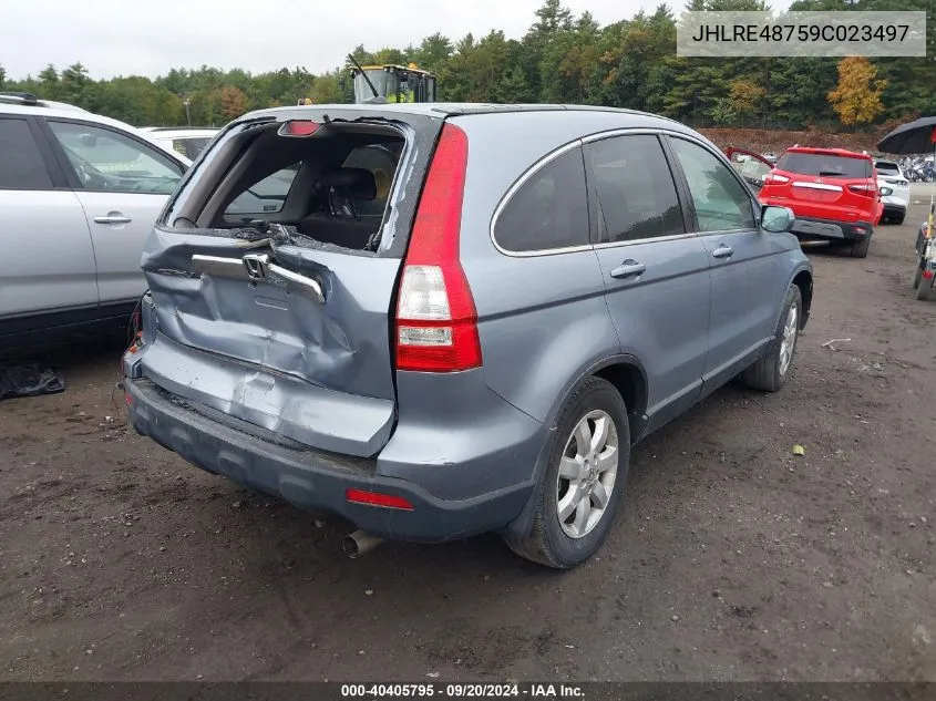 JHLRE48759C023497 2009 Honda Cr-V Ex-L