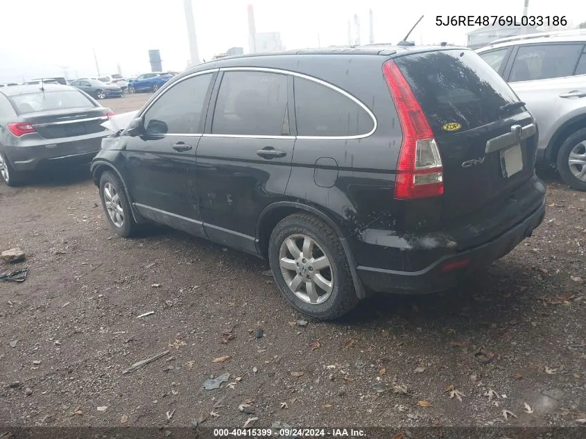 5J6RE48769L033186 2009 Honda Cr-V Ex-L