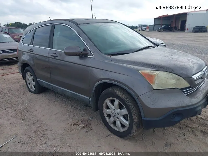 5J6RE38789L001642 2009 Honda Cr-V Ex-L