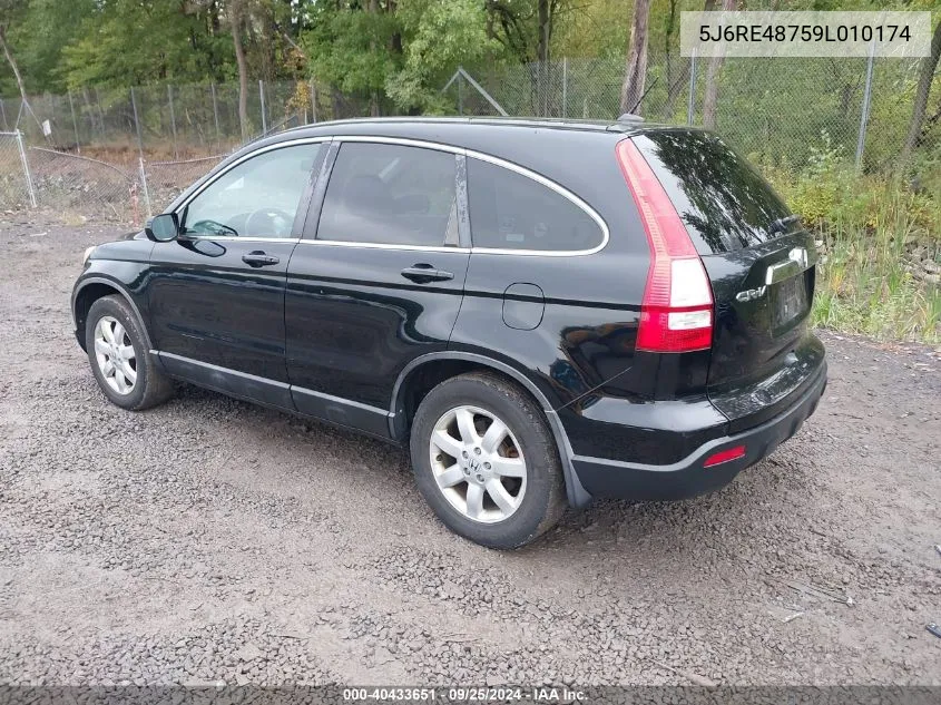 5J6RE48759L010174 2009 Honda Cr-V Ex-L