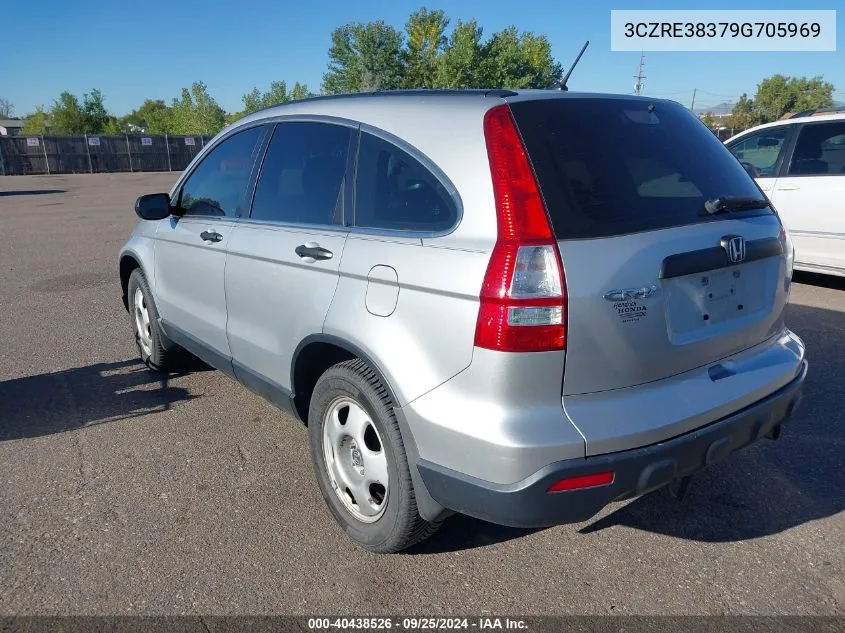 3CZRE38379G705969 2009 Honda Cr-V Lx