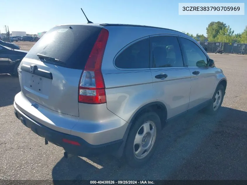 3CZRE38379G705969 2009 Honda Cr-V Lx