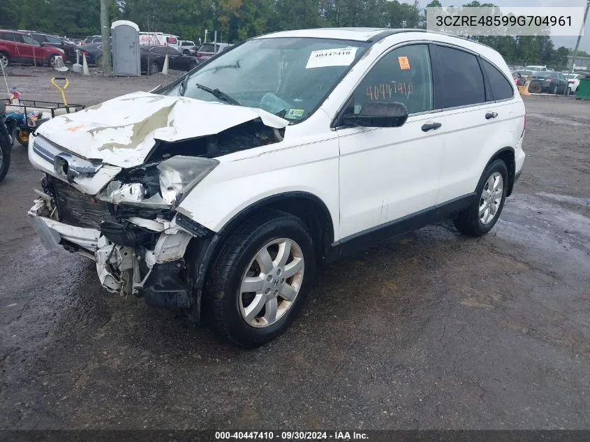 3CZRE48599G704961 2009 Honda Cr-V Ex