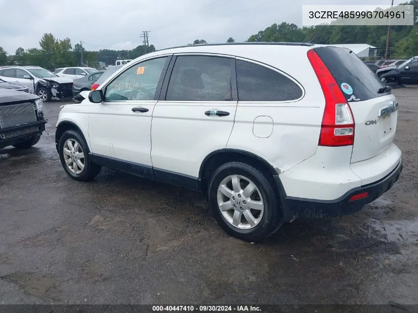 3CZRE48599G704961 2009 Honda Cr-V Ex