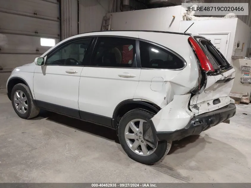 JHLRE48719C020466 2009 Honda Cr-V Ex-L