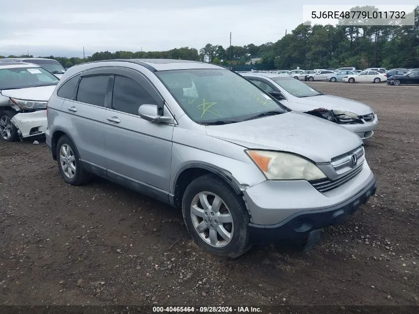 2009 Honda Cr-V Ex-L VIN: 5J6RE48779L011732 Lot: 40465464