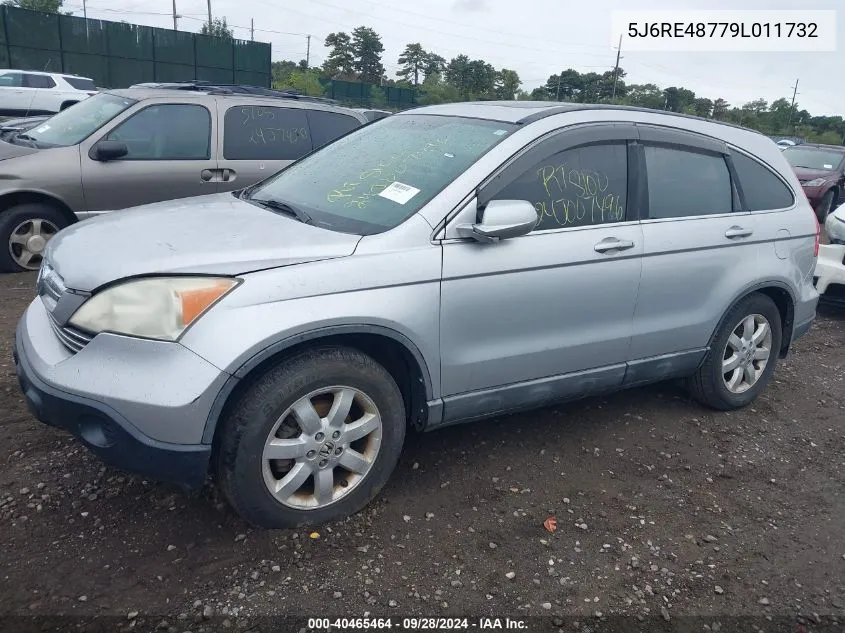 5J6RE48779L011732 2009 Honda Cr-V Ex-L