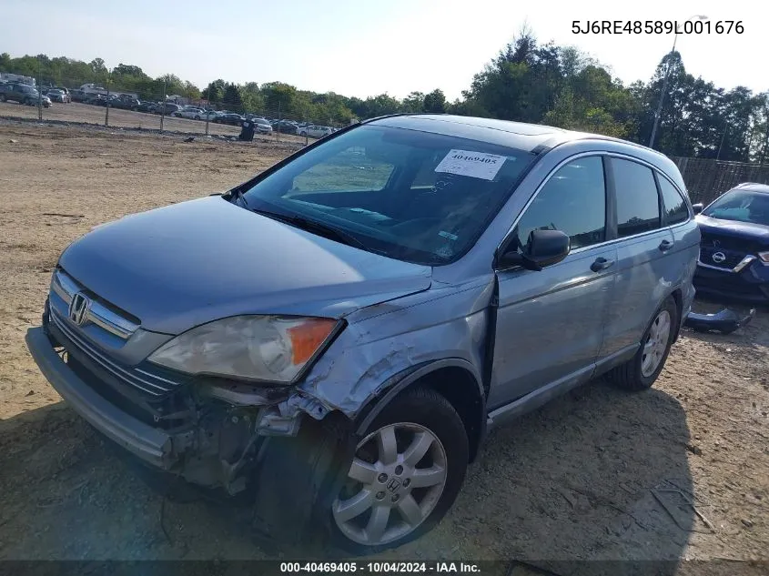 5J6RE48589L001676 2009 Honda Cr-V Ex