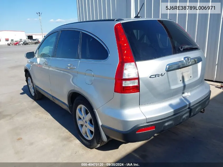 5J6RE38789L006971 2009 Honda Cr-V Ex-L