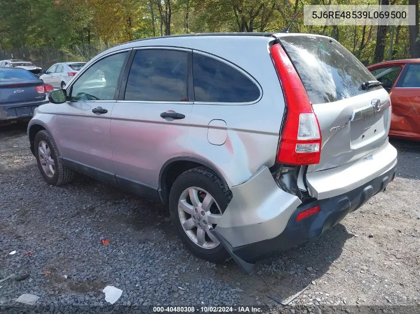 5J6RE48539L069500 2009 Honda Cr-V Ex