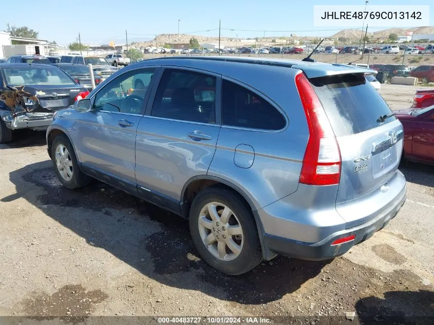 JHLRE48769C013142 2009 Honda Cr-V Ex-L