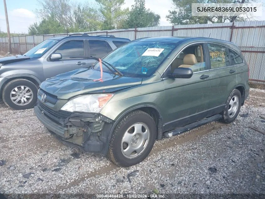 2009 Honda Cr-V Lx VIN: 5J6RE48369L053015 Lot: 40484428