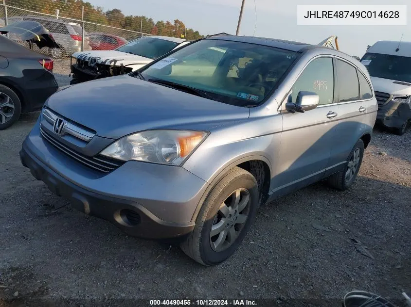 JHLRE48749C014628 2009 Honda Cr-V Ex-L