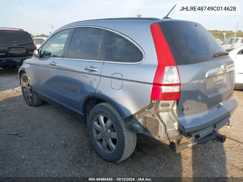 JHLRE48749C014628 2009 Honda Cr-V Ex-L