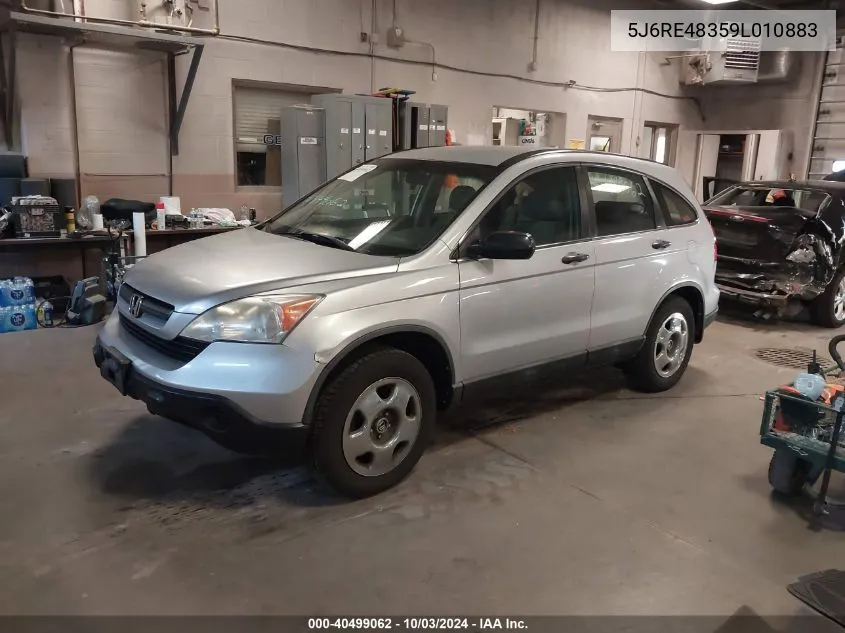 5J6RE48359L010883 2009 Honda Cr-V Lx