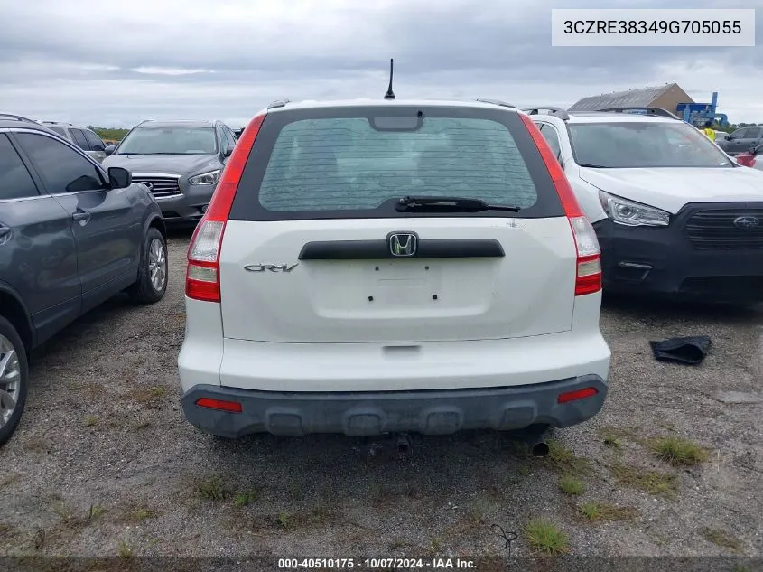 3CZRE38349G705055 2009 Honda Cr-V Lx