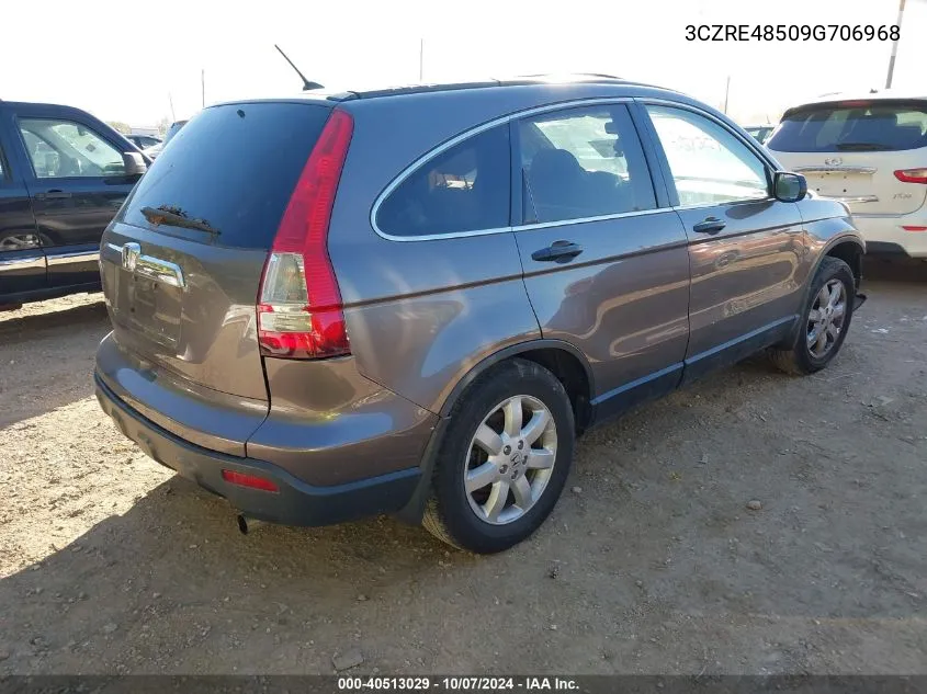 3CZRE48509G706968 2009 Honda Cr-V Ex