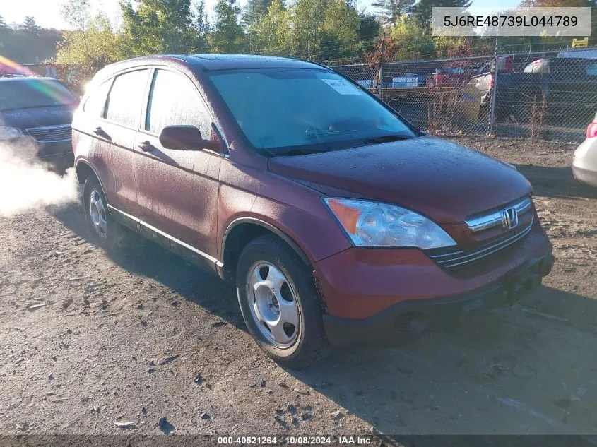 2009 Honda Cr-V Ex-L VIN: 5J6RE48739L044789 Lot: 40521264