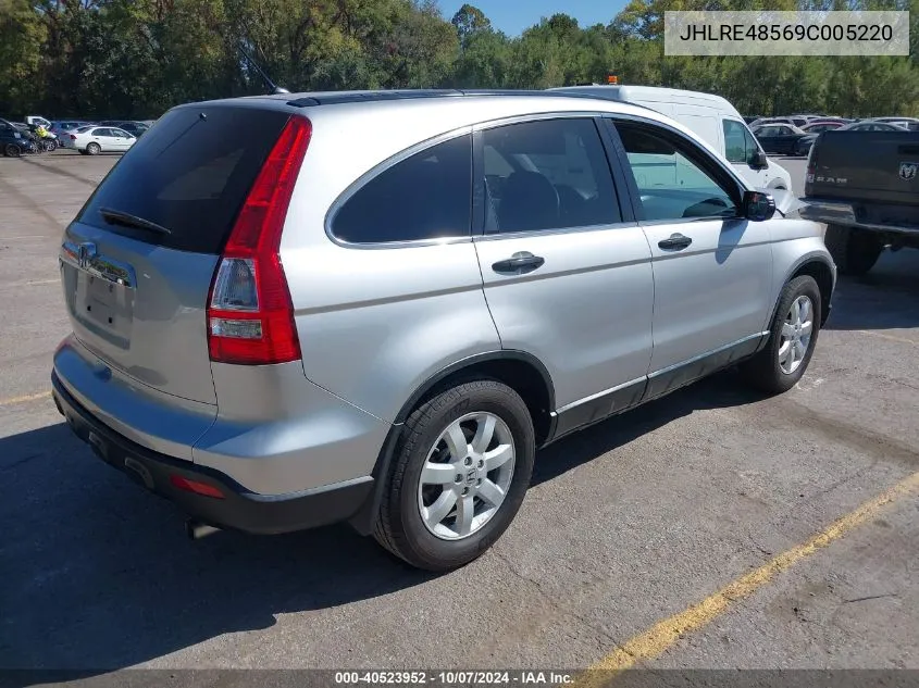 JHLRE48569C005220 2009 Honda Cr-V Ex