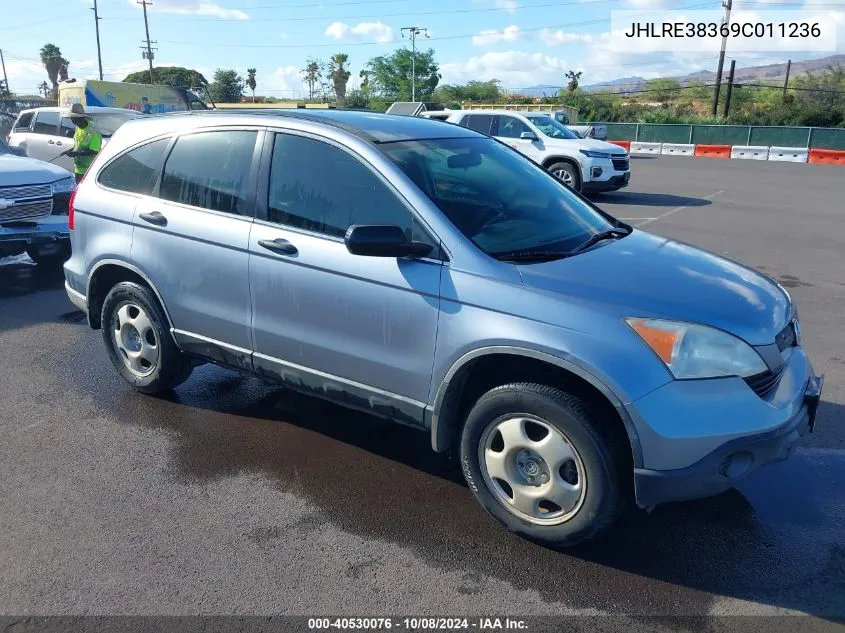 JHLRE38369C011236 2009 Honda Cr-V Lx