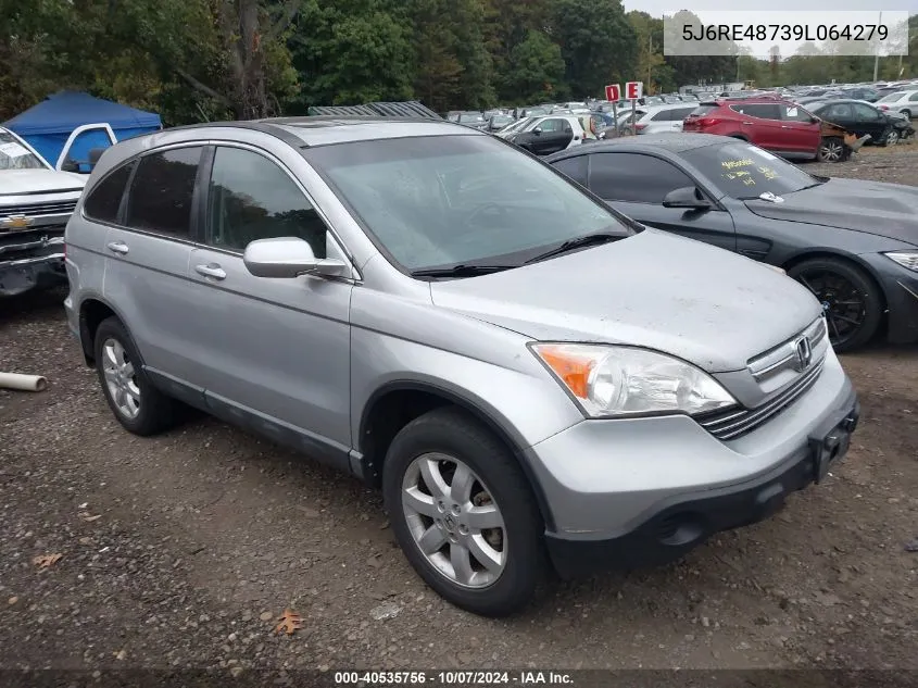 5J6RE48739L064279 2009 Honda Cr-V Ex-L