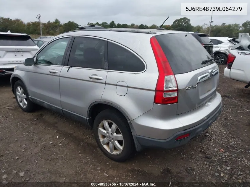 5J6RE48739L064279 2009 Honda Cr-V Ex-L