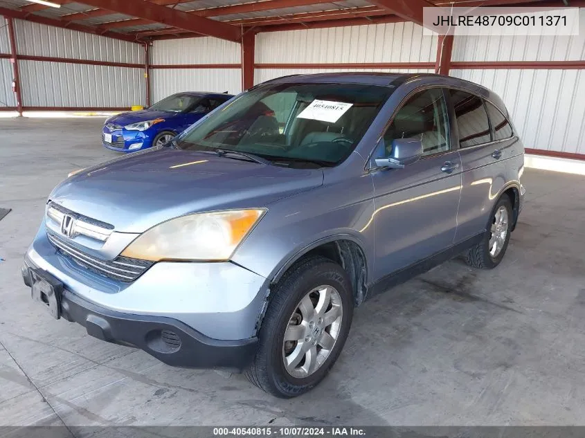 JHLRE48709C011371 2009 Honda Cr-V Ex-L