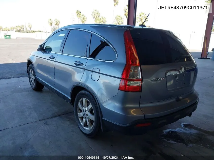 JHLRE48709C011371 2009 Honda Cr-V Ex-L