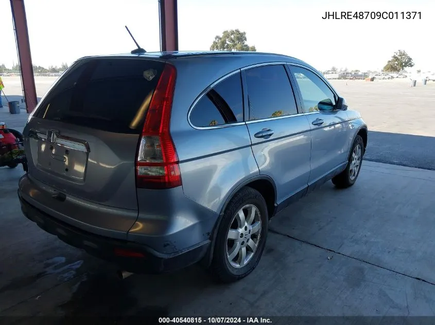 JHLRE48709C011371 2009 Honda Cr-V Ex-L