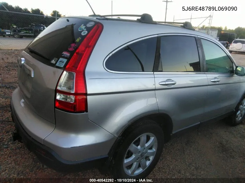 5J6RE48789L069090 2009 Honda Cr-V Ex-L